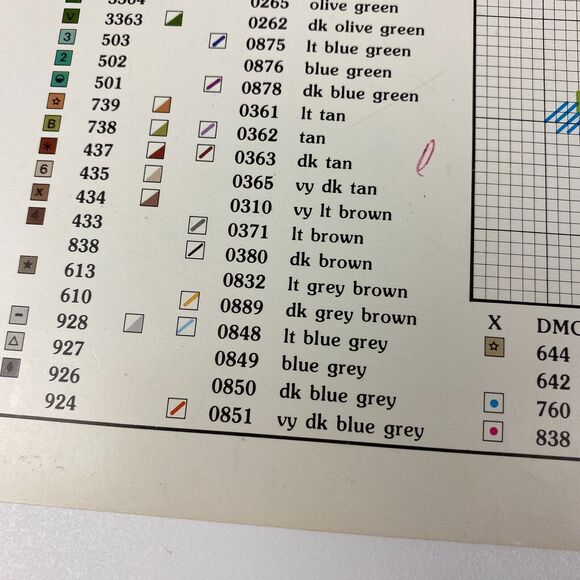 VTG 1987 Leisure Arts Yesterday's Garden Cross Stitch Leaflet 552 Book 10 - Picture 8 of 11